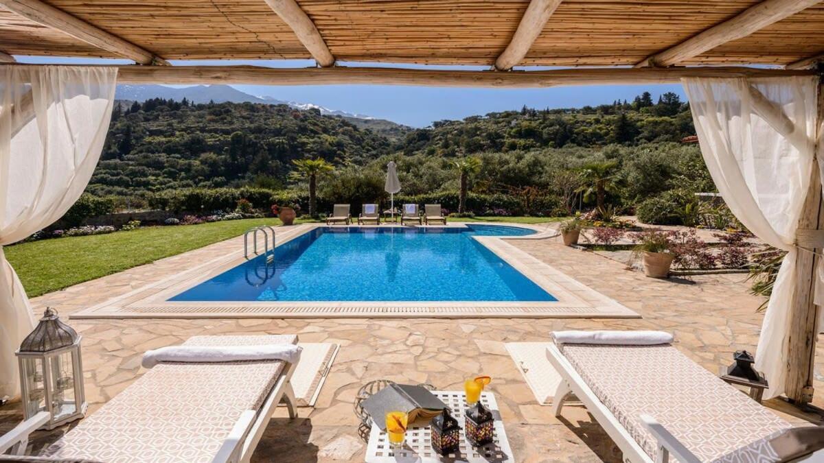 Chania Secluded Gem - Kallithea Private Pool Villa Pemonia Екстер'єр фото